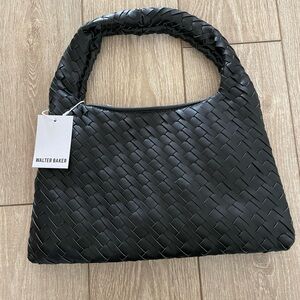 Walter Baker Black Woven Women's Bag